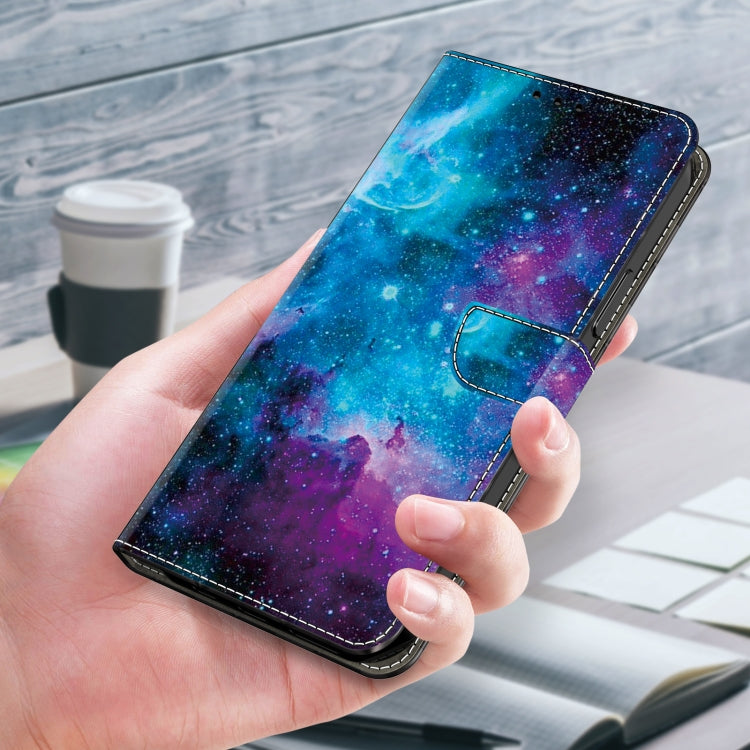 For Google Pixel 9 Crystal Painted Leather Phone case(Starry Sky) - Google Cases by PMC Jewellery | Online Shopping South Africa | PMC Jewellery | Buy Now Pay Later Mobicred