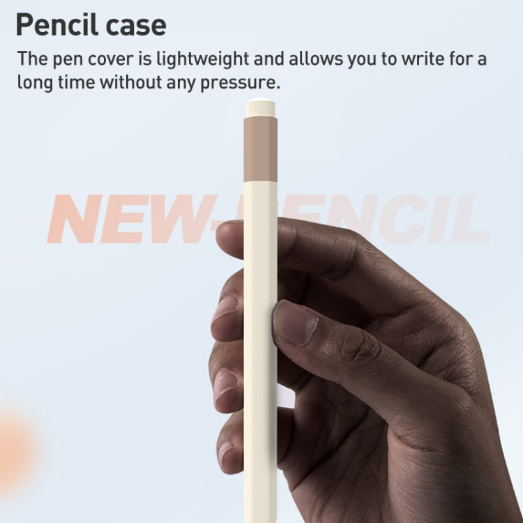 For Apple Pencil USB-C Pencil Style Liquid Silicone Stylus Case(Pink Mist) - Pencil Accessories by PMC Jewellery | Online Shopping South Africa | PMC Jewellery | Buy Now Pay Later Mobicred