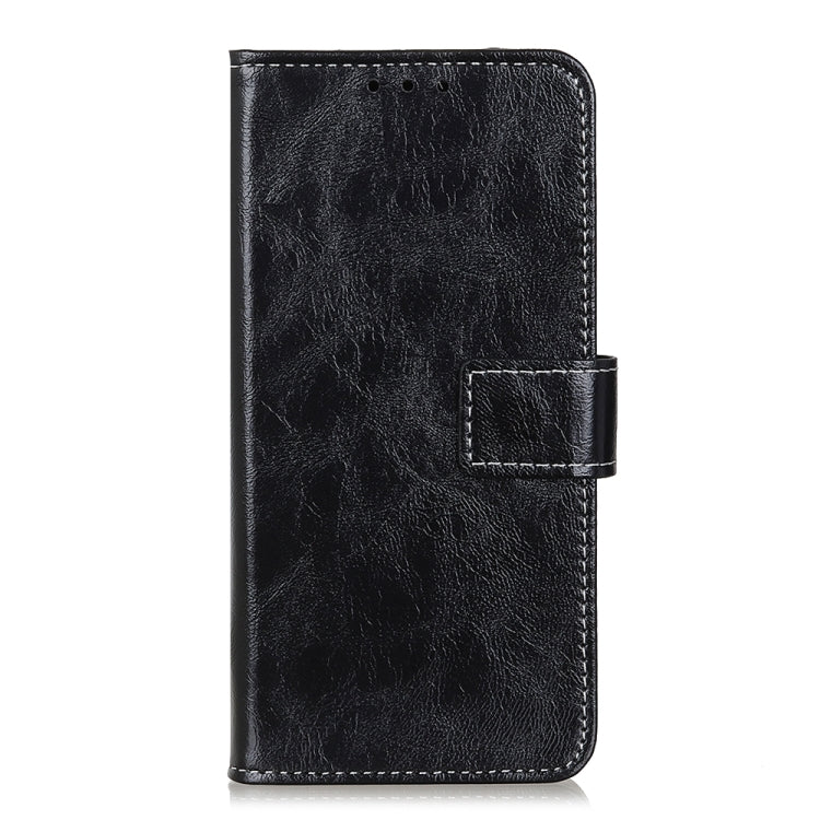 For Google Pixel 9 Retro Crazy Horse Texture Flip Leather Phone Case(Black) - Google Cases by PMC Jewellery | Online Shopping South Africa | PMC Jewellery | Buy Now Pay Later Mobicred