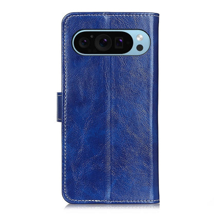 For Google Pixel 9 Retro Crazy Horse Texture Flip Leather Phone Case(Blue) - Google Cases by PMC Jewellery | Online Shopping South Africa | PMC Jewellery | Buy Now Pay Later Mobicred