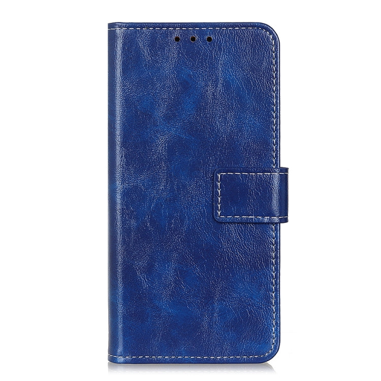 For Google Pixel 9 Pro Retro Crazy Horse Texture Flip Leather Phone Case(Blue) - Google Cases by PMC Jewellery | Online Shopping South Africa | PMC Jewellery | Buy Now Pay Later Mobicred