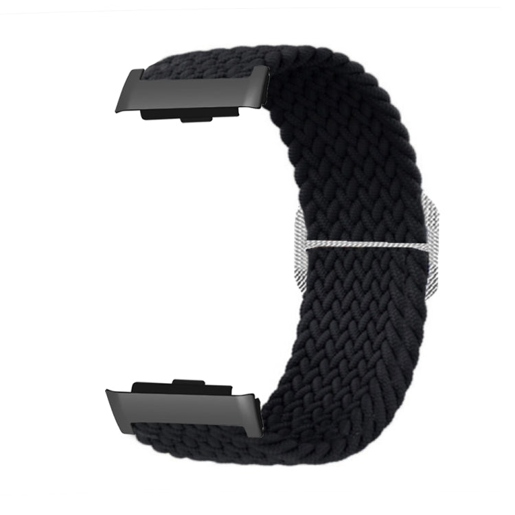 For Huawei Watch D Adjustable Woven Nylon Watch Band(Black) - Watch Bands by PMC Jewellery | Online Shopping South Africa | PMC Jewellery