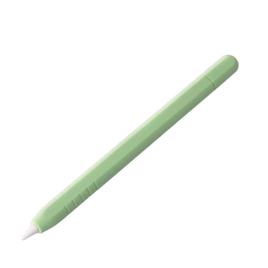 For Apple Pencil (USB-C) Solid Color Silicone Protective Case(Matcha Green) - Pencil Accessories by PMC Jewellery | Online Shopping South Africa | PMC Jewellery | Buy Now Pay Later Mobicred