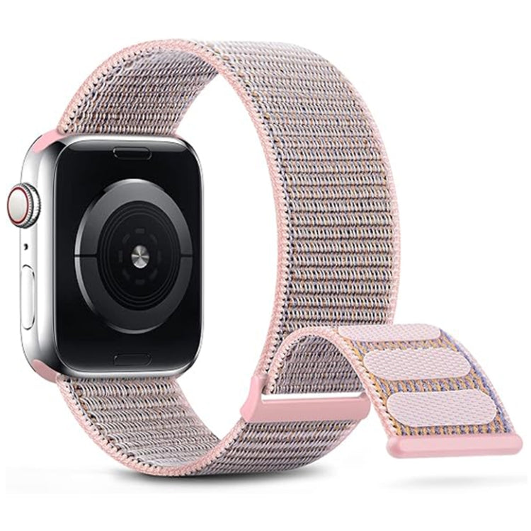 For Apple Watch Series 2 38mm Dual Hook and Loop Nylon Watch Band(Silt) - Watch Bands by PMC Jewellery | Online Shopping South Africa | PMC Jewellery