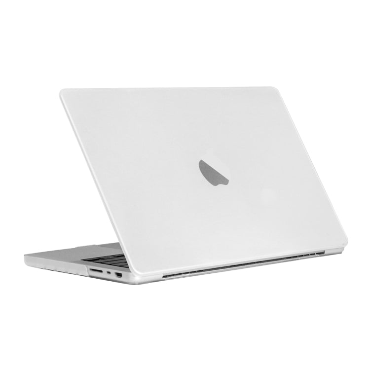 For MacBook Air 15 M2 A2941 / M3 A3114 Crystalline Matte Hardshell Laptop Protective Case(Transparent) - MacBook Air Cases by PMC Jewellery | Online Shopping South Africa | PMC Jewellery | Buy Now Pay Later Mobicred