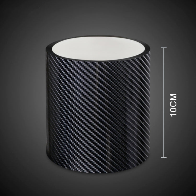 Universal Car Carbon Fiber Door Anti-collision Strip Protection Guards Trims Stickers Tape, Size:10cm x 10m - Anti Collision Sticker by PMC Jewellery | Online Shopping South Africa | PMC Jewellery | Buy Now Pay Later Mobicred