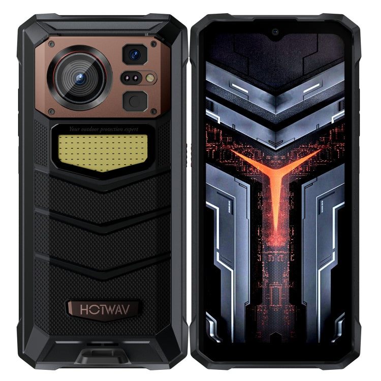 [HK Warehouse] HOTWAV W11 Rugged Phone, 6GB+256GB, Night Vision, 20800mAh, 6.6 inch Android 13 MT8788 Octa Core, Network: 4G, OTG(Bronzed Gold) - Other by HOTWAV | Online Shopping South Africa | PMC Jewellery