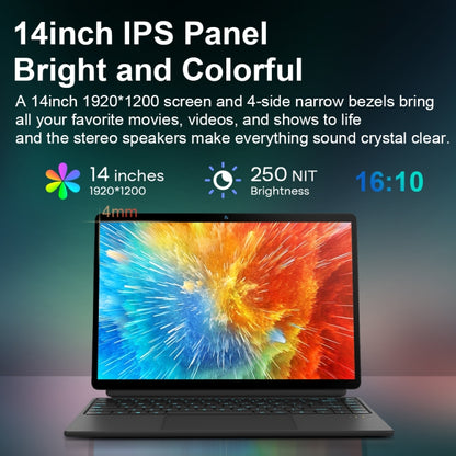 Ninkear T40 14 inch 2 in 1 Laptop, 16GB+512GB, Windows 11 Intel Alder Lake N100 Quad Core(EU Plug) - Others by PMC Jewellery | Online Shopping South Africa | PMC Jewellery