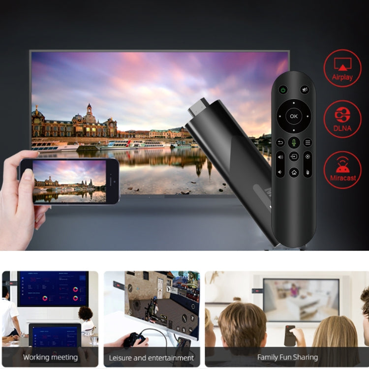 M98-Y10 Allwinner H618 Quad-Core ARM Cortex A53 6K HD Android TV Stick, RAM:2GB+16GB(EU Plug) - Android TV Sticks by PMC Jewellery | Online Shopping South Africa | PMC Jewellery | Buy Now Pay Later Mobicred