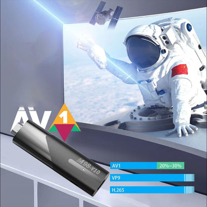 M98-Y10 Allwinner H618 Quad-Core ARM Cortex A53 6K HD Android TV Stick, RAM:2GB+16GB(US Plug) - Android TV Sticks by PMC Jewellery | Online Shopping South Africa | PMC Jewellery | Buy Now Pay Later Mobicred