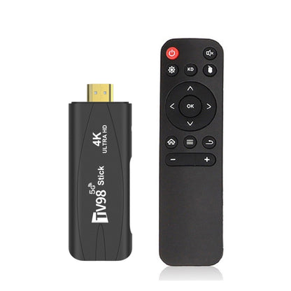 TV98 Rockchip 3228A Quad Core 4K HD Bluetooth Android TV Stick, RAM:2GB+16GB(EU Plug) - Android TV Sticks by PMC Jewellery | Online Shopping South Africa | PMC Jewellery | Buy Now Pay Later Mobicred