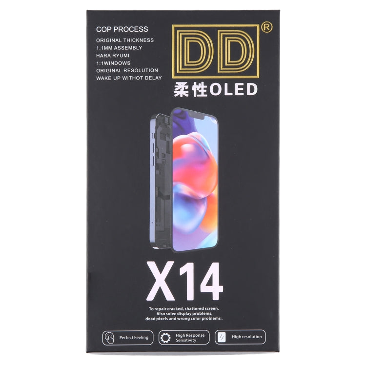 For iPhone 14 Soft DD OLED LCD Screen with Digitizer Full Assembly - LCD Related Parts by PMC Jewellery | Online Shopping South Africa | PMC Jewellery