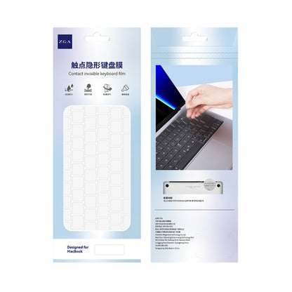 For MacBook Air 13.6 inch A2681 2022 ZGA Contact Invisible TPU Keyboard Protective Film - Keyboard Protector by ZGA | Online Shopping South Africa | PMC Jewellery | Buy Now Pay Later Mobicred