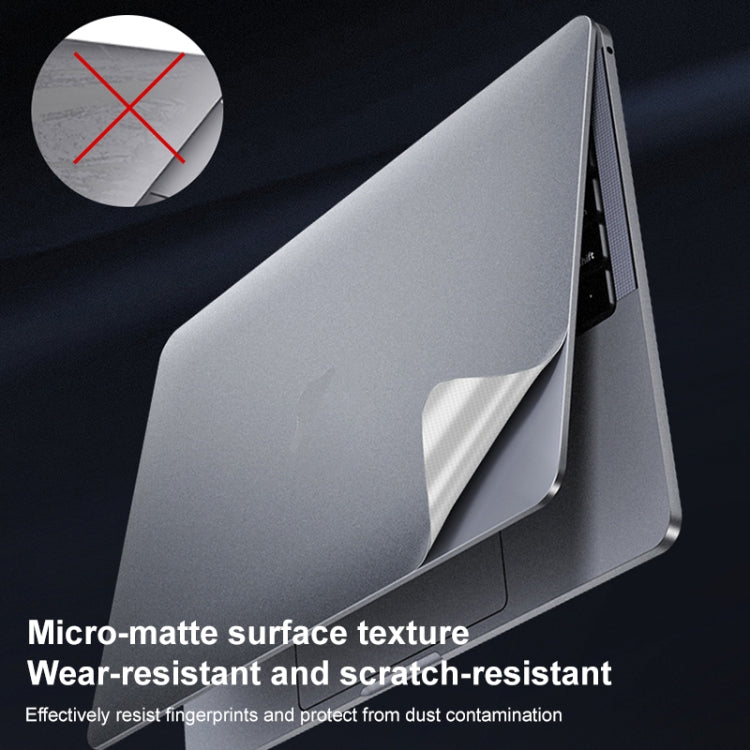 For MacBook Air 13.6 inch A2681 2022 ZGA 5 in 1 Laptop All-round Protective Film(Silver) - Skin Sticker by ZGA | Online Shopping South Africa | PMC Jewellery | Buy Now Pay Later Mobicred