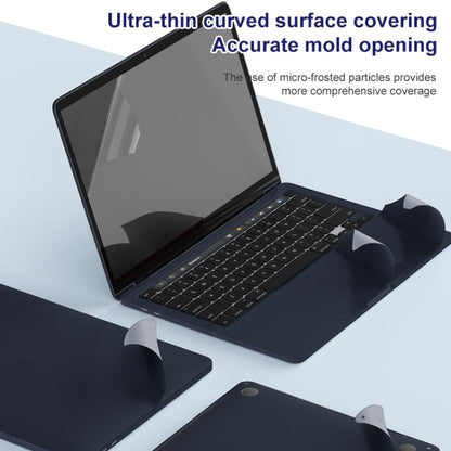 For MacBook Air 13.6 inch A2681 2022 ZGA 5 in 1 Laptop All-round Protective Film(Silver) - Skin Sticker by ZGA | Online Shopping South Africa | PMC Jewellery | Buy Now Pay Later Mobicred