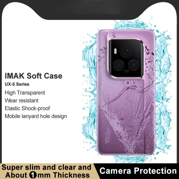 For Honor Magic6 Ultimate 5G imak UX-5 Series Transparent Shockproof TPU Protective Case(Transparent) - Honor Cases by imak | Online Shopping South Africa | PMC Jewellery
