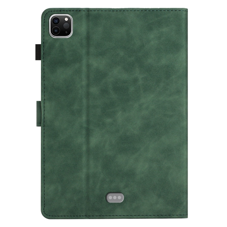 For iPad Pro 11 2024 Coconut Tree Embossed Smart Leather Tablet Case(Green) - iPad Pro 11 2024 Cases by PMC Jewellery | Online Shopping South Africa | PMC Jewellery | Buy Now Pay Later Mobicred
