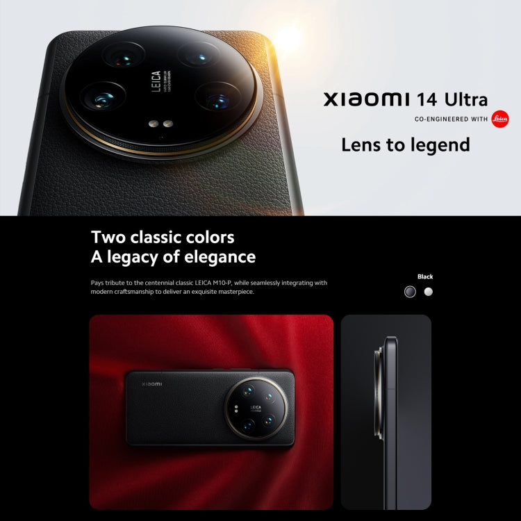 [HK Warehouse] Xiaomi 14 Ultra 5G Global, 16GB+512GB, 6.67 inch MIUI 14 Snapdragon 8 Gen3  Octa Core 3.3GHz, Network: 5G(Black) - Xiaomi Redmi by Xiaomi | Online Shopping South Africa | PMC Jewellery