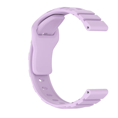 20mm Armor Silicone Watch Band(Purple) - 20mm Bands by PMC Jewellery | Online Shopping South Africa | PMC Jewellery