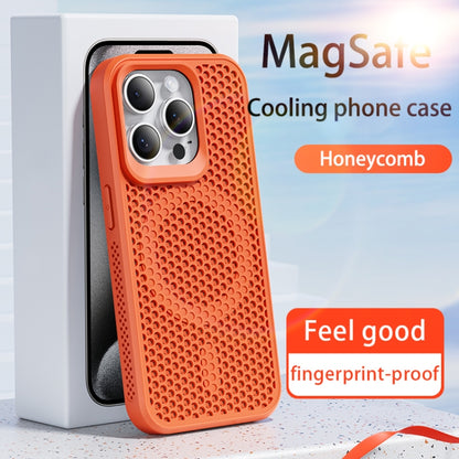 For iPhone 16 Plus MagSafe Magnetic Heat Dissipation Phone Case(Dark Blue) - iPhone 16 Plus Cases by PMC Jewellery | Online Shopping South Africa | PMC Jewellery | Buy Now Pay Later Mobicred