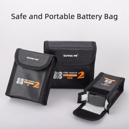 For DJI Avata 2 Sunnylife Battery Explosion-proof Safe Bag Protective Li-Po Safe Bag(For 1pc Battery) -  by Sunnylife | Online Shopping South Africa | PMC Jewellery