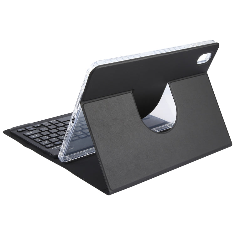 For Huawei MatePad Pro 11 2024 / 2022 Square Button Bluetooth Keyboard Rotatable Holder Leather Case(Black) - Huawei Keyboard by PMC Jewellery | Online Shopping South Africa | PMC Jewellery