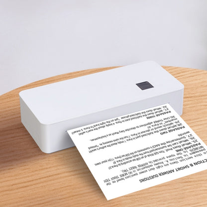 A4 mini Portable Bluetooth HD Thermal Printer for Home Office Study(EU Plug) - Printer by PMC Jewellery | Online Shopping South Africa | PMC Jewellery | Buy Now Pay Later Mobicred