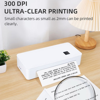 A4 mini Portable Bluetooth HD Thermal Printer for Home Office Study(US Plug) - Printer by PMC Jewellery | Online Shopping South Africa | PMC Jewellery | Buy Now Pay Later Mobicred