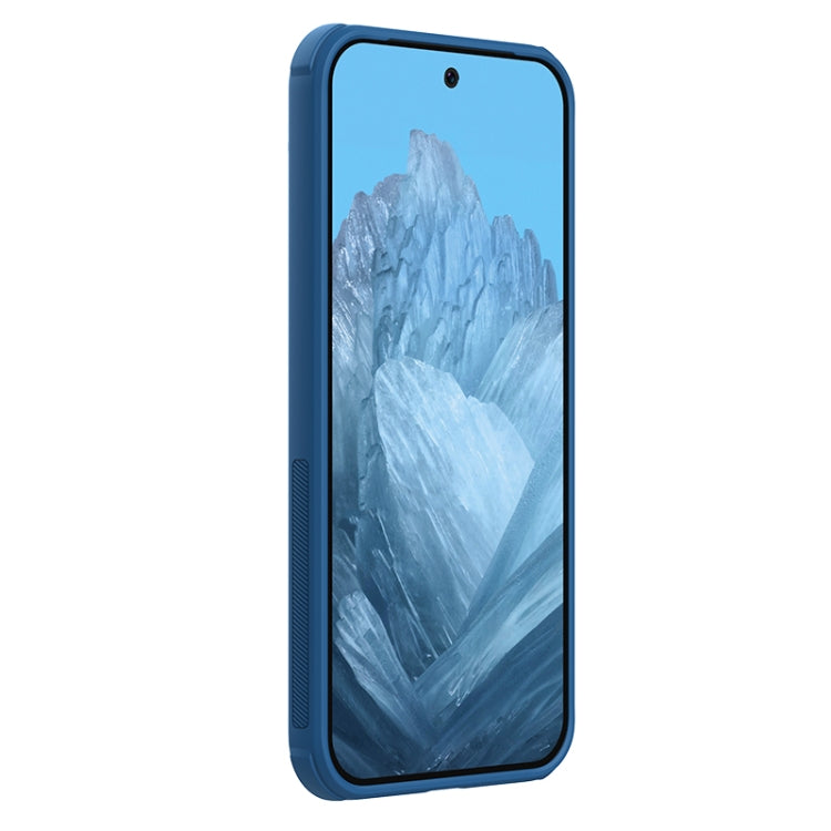 For Google Pixel 9 NILLKIN Frosted Shield Pro PC + TPU Phone Case(Blue) - Google Cases by NILLKIN | Online Shopping South Africa | PMC Jewellery | Buy Now Pay Later Mobicred