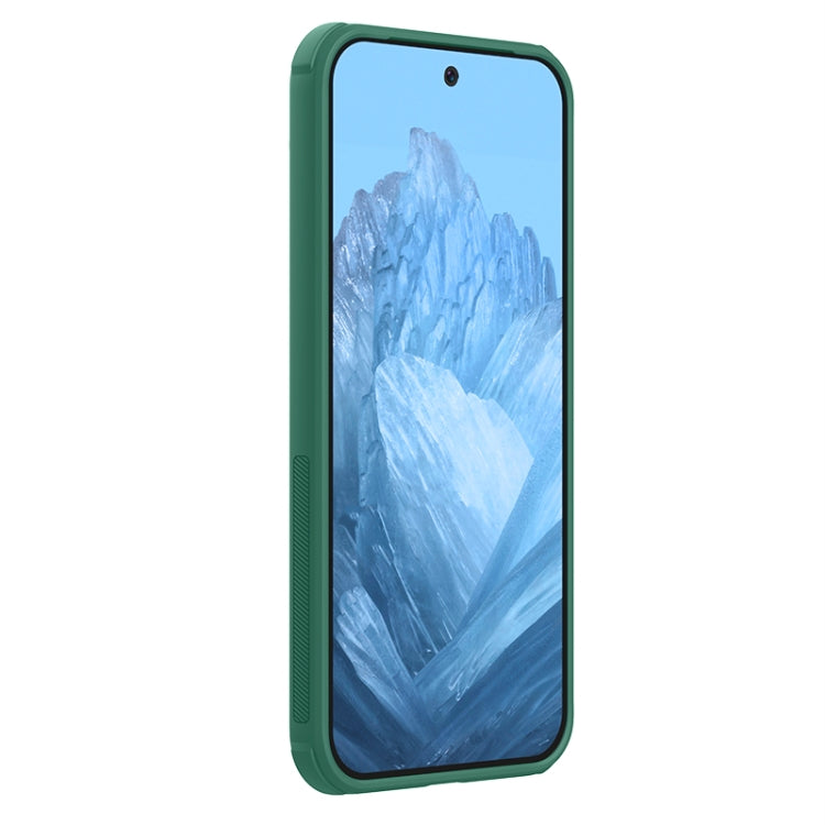 For Google Pixel 9 Pro NILLKIN Frosted Shield Pro Magnetic Phone Case(Green) - Google Cases by NILLKIN | Online Shopping South Africa | PMC Jewellery