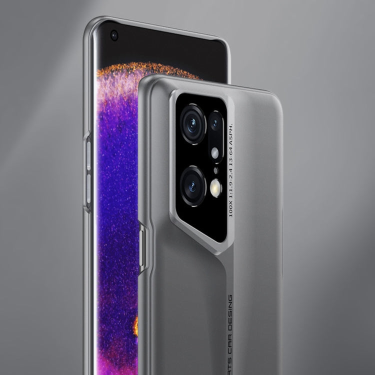 For OPPO Find X5 GKK Blade Ultra-thin Full Coverage Phone Case(Black) - OPPO Cases by GKK | Online Shopping South Africa | PMC Jewellery | Buy Now Pay Later Mobicred