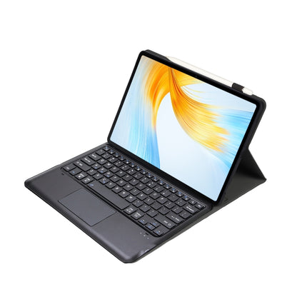 For vivo Pad3 Pro 13 inch  AV14-A Bluetooth Keyboard TPU Leather Tablet Case with Holder(Black) - Others Keyboard by PMC Jewellery | Online Shopping South Africa | PMC Jewellery