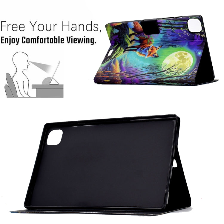 For iPad Pro 11 2024 Voltage Painted Smart Leather Tablet Case(Moonlight Fox) - iPad Pro 11 2024 Cases by PMC Jewellery | Online Shopping South Africa | PMC Jewellery | Buy Now Pay Later Mobicred