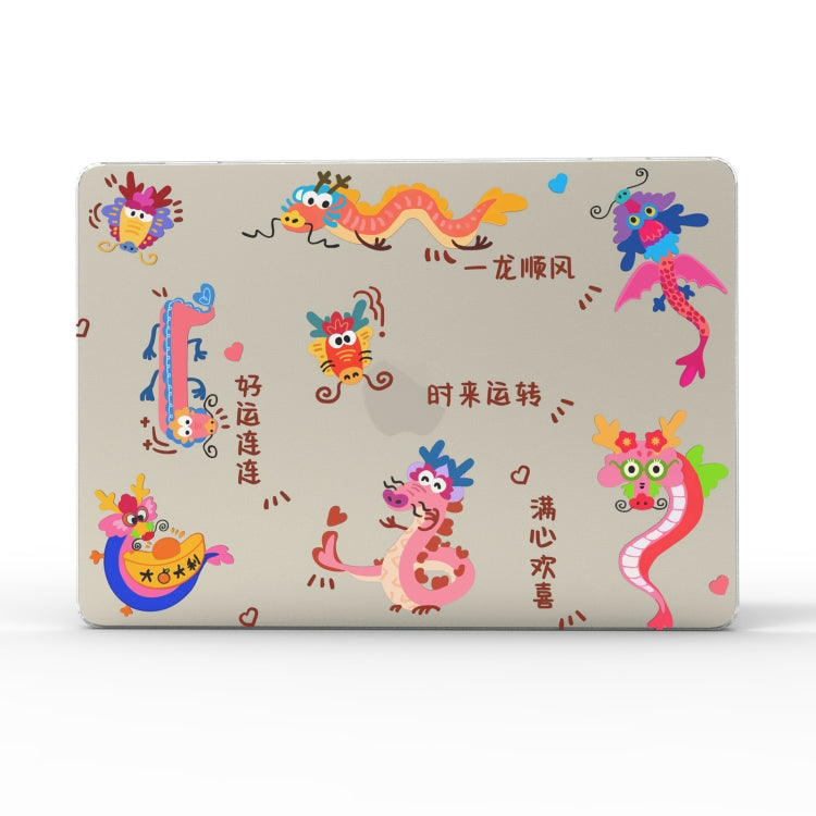 For MacBook Air 13.6 M2 A2681 / M3 A3113 UV Printed Pattern Laptop Frosted Protective Case(DDC-1683) - MacBook Air Cases by PMC Jewellery | Online Shopping South Africa | PMC Jewellery | Buy Now Pay Later Mobicred