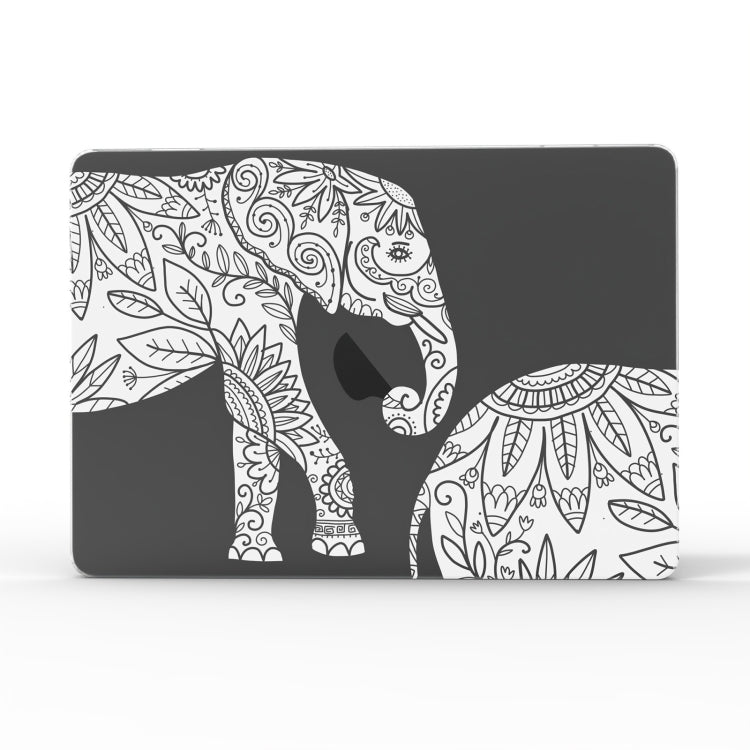 For MacBook Air 13.6 M2 A2681 / M3 A3113 UV Printed Pattern Laptop Frosted Protective Case(DDC-864) - MacBook Air Cases by PMC Jewellery | Online Shopping South Africa | PMC Jewellery | Buy Now Pay Later Mobicred