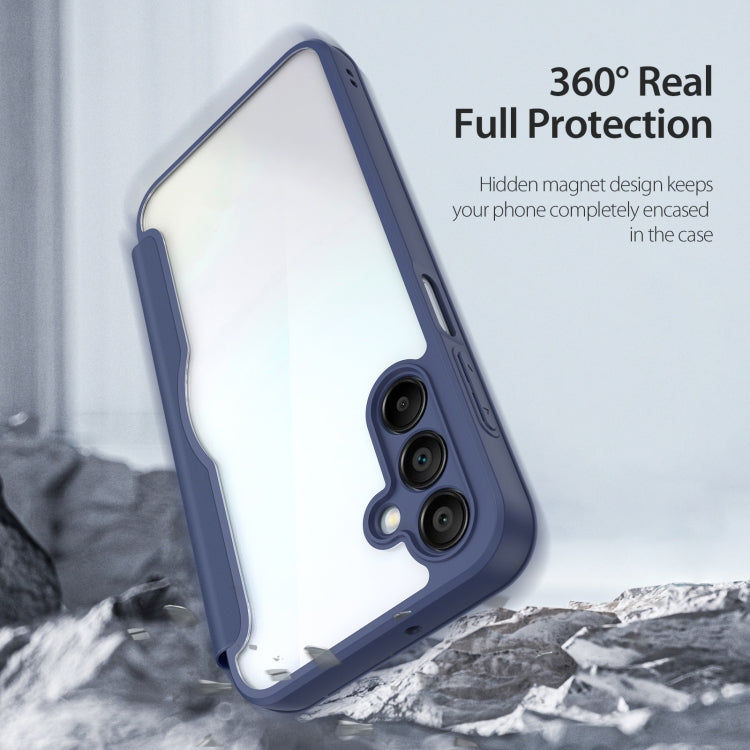 For Samsung Galaxy A15 5G DUX DUCIS Skin X Pro Series PC + TPU Phone Leather Case(Blue) - Galaxy Phone Cases by DUX DUCIS | Online Shopping South Africa | PMC Jewellery | Buy Now Pay Later Mobicred