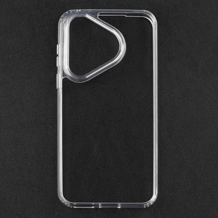 For Huawei Pura 70 Crystal TPU + PC Airbag Shockproof Phone Case(Transparent) - Huawei Cases by PMC Jewellery | Online Shopping South Africa | PMC Jewellery | Buy Now Pay Later Mobicred