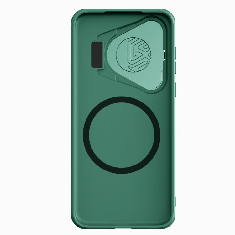 For Huawei Pura 70 Pro/70 Pro+ NILLKIN CamShield Prop MagSafe Magnetic PC Phone Case(Green) - Huawei Cases by NILLKIN | Online Shopping South Africa | PMC Jewellery | Buy Now Pay Later Mobicred