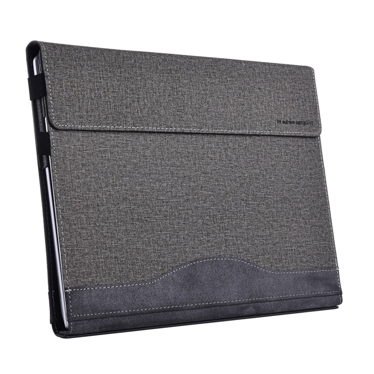 For Lenovo ThinkPad X1 Yoga Gen 5 Cloth Texture Laptop Leather Protective Case(Space Ash) - Other by PMC Jewellery | Online Shopping South Africa | PMC Jewellery | Buy Now Pay Later Mobicred