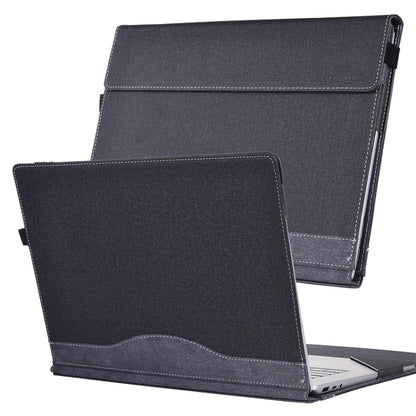 For Lenovo ThinkPad X1 Yoga Gen 4 Cloth Texture Laptop Leather Protective Case(Black) - Other by PMC Jewellery | Online Shopping South Africa | PMC Jewellery | Buy Now Pay Later Mobicred