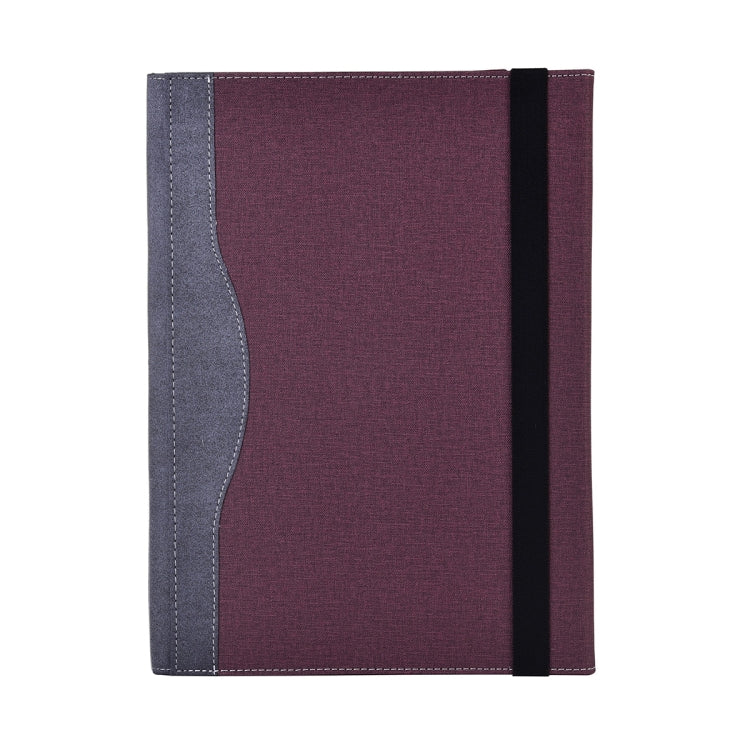 For Lenovo ThinkPad X1 Carbon Gen 8 Cloth Texture Laptop Leather Protective Case(Wine Red) - Other by PMC Jewellery | Online Shopping South Africa | PMC Jewellery | Buy Now Pay Later Mobicred