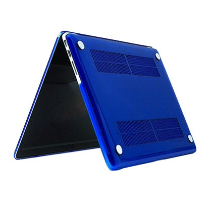 For MacBook Air 13.3 inch A2179 (2020) Laptop Crystal PC Protective Case(Dark Blue) - MacBook Air Cases by PMC Jewellery | Online Shopping South Africa | PMC Jewellery | Buy Now Pay Later Mobicred