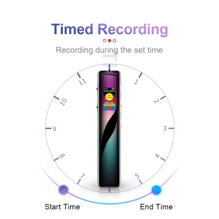 JNN Q33 HD Color Screen Stick Shape Portable Voice Recording Pen, Memory:4GB(Black) - Recording Pen by JNN | Online Shopping South Africa | PMC Jewellery | Buy Now Pay Later Mobicred