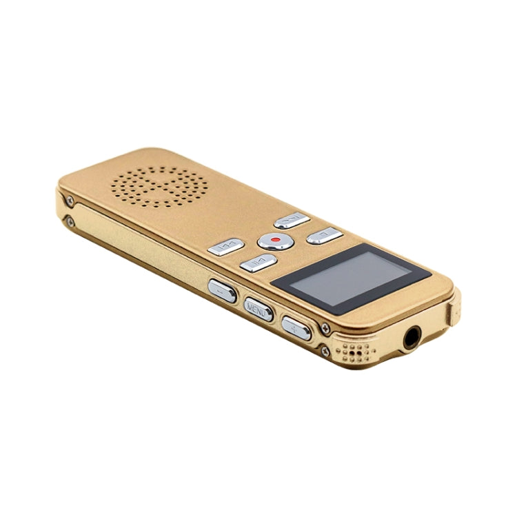 JNN X26 Mini Portable Voice Recorder with OLED Screen, Memory:8GB(Gold) - Recording Pen by JNN | Online Shopping South Africa | PMC Jewellery | Buy Now Pay Later Mobicred