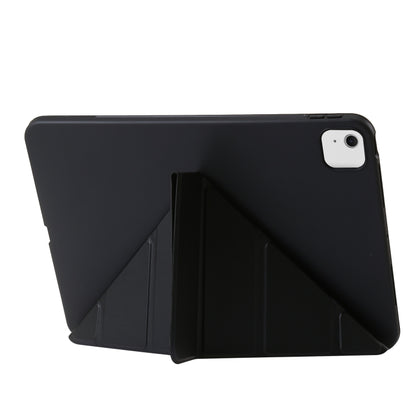 For iPad Air 11 2024 TPU Deformation Flip Leather Tablet Case with Holder(Black) - iPad Air 11 2024 Cases by PMC Jewellery | Online Shopping South Africa | PMC Jewellery | Buy Now Pay Later Mobicred