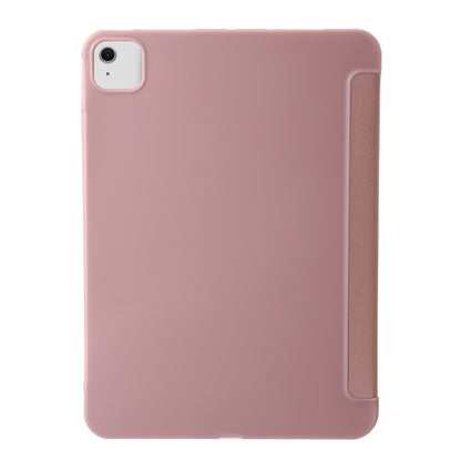 For iPad Air 13 2024 TPU Deformation Flip Leather Tablet Case with Holder(Rose Gold) - iPad Air 13 2024 Cases by PMC Jewellery | Online Shopping South Africa | PMC Jewellery | Buy Now Pay Later Mobicred