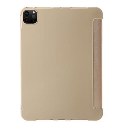 For iPad Pro 13 2024 TPU Deformation Flip Leather Tablet Case with Holder(Gold) - iPad Pro 13 2024 Cases by PMC Jewellery | Online Shopping South Africa | PMC Jewellery | Buy Now Pay Later Mobicred