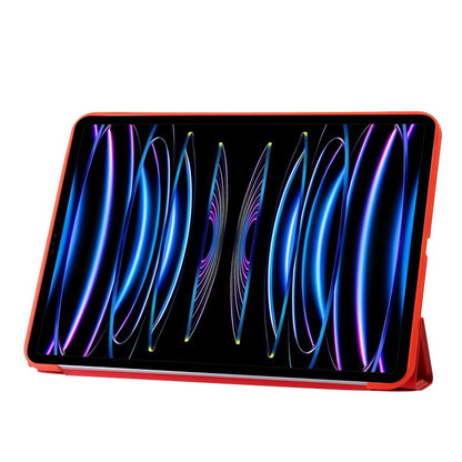 For iPad Pro 13 2024 TPU Deformation Flip Leather Tablet Case with Holder(Red) - iPad Pro 13 2024 Cases by PMC Jewellery | Online Shopping South Africa | PMC Jewellery | Buy Now Pay Later Mobicred