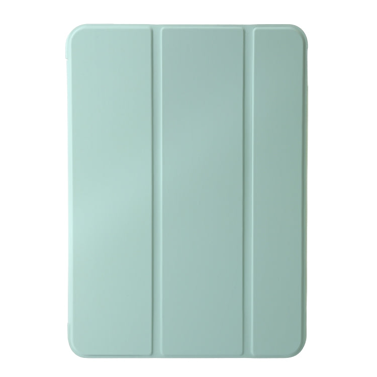 For iPad Pro 13 2024 Three-fold Holder Flip Tablet Leather Case(Mint Green) - iPad Pro 13 2024 Cases by PMC Jewellery | Online Shopping South Africa | PMC Jewellery | Buy Now Pay Later Mobicred