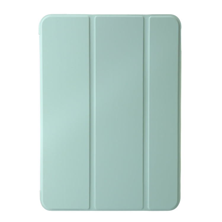 For iPad Pro 11 2024 Three-fold Holder Flip Tablet Leather Case(Mint Green) - iPad Pro 11 2024 Cases by PMC Jewellery | Online Shopping South Africa | PMC Jewellery | Buy Now Pay Later Mobicred